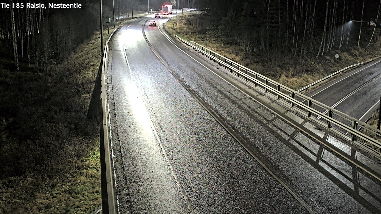 Weather Camera Image Väg 185 Raisio, Nesteentie, Raisio, Varsinais-Suomi