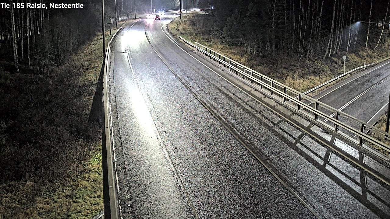 Weather Camera Image Väg 185 Raisio, Nesteentie, Raisio, Varsinais-Suomi