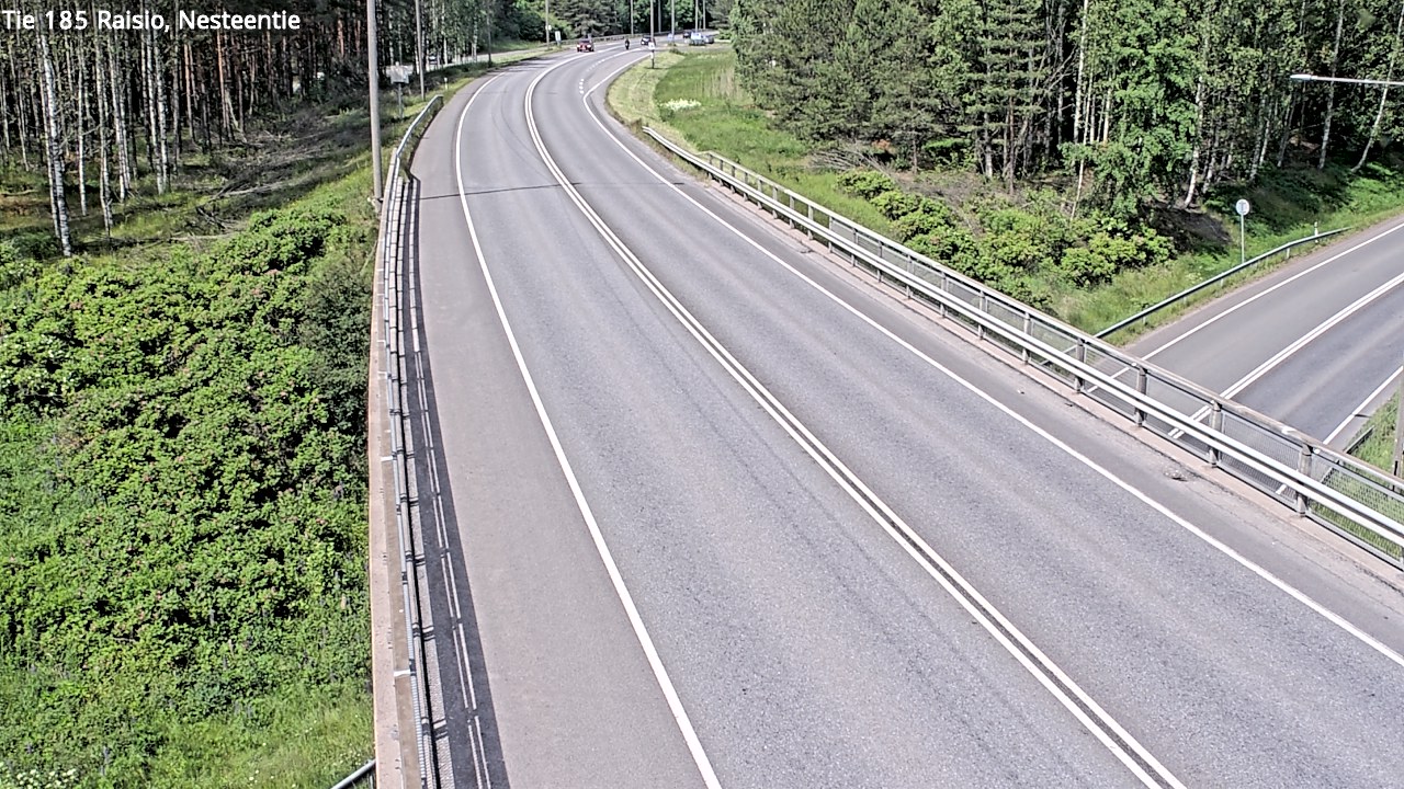Weather Camera Image Road 185 Raisio, Nesteentie, Raisio, Varsinais-Suomi