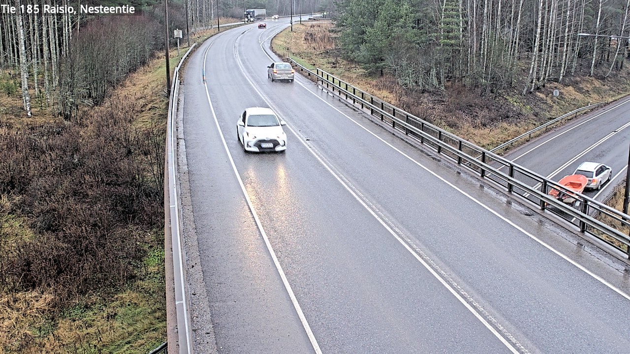 Weather Camera Image Väg 185 Raisio, Nesteentie, Raisio, Varsinais-Suomi
