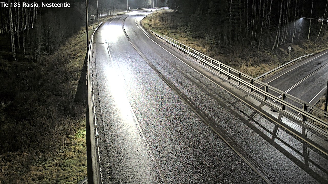 Weather Camera Image Väg 185 Raisio, Nesteentie, Raisio, Varsinais-Suomi