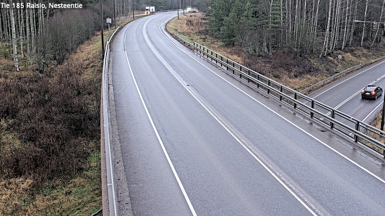 Weather Camera Image Väg 185 Raisio, Nesteentie, Raisio, Varsinais-Suomi