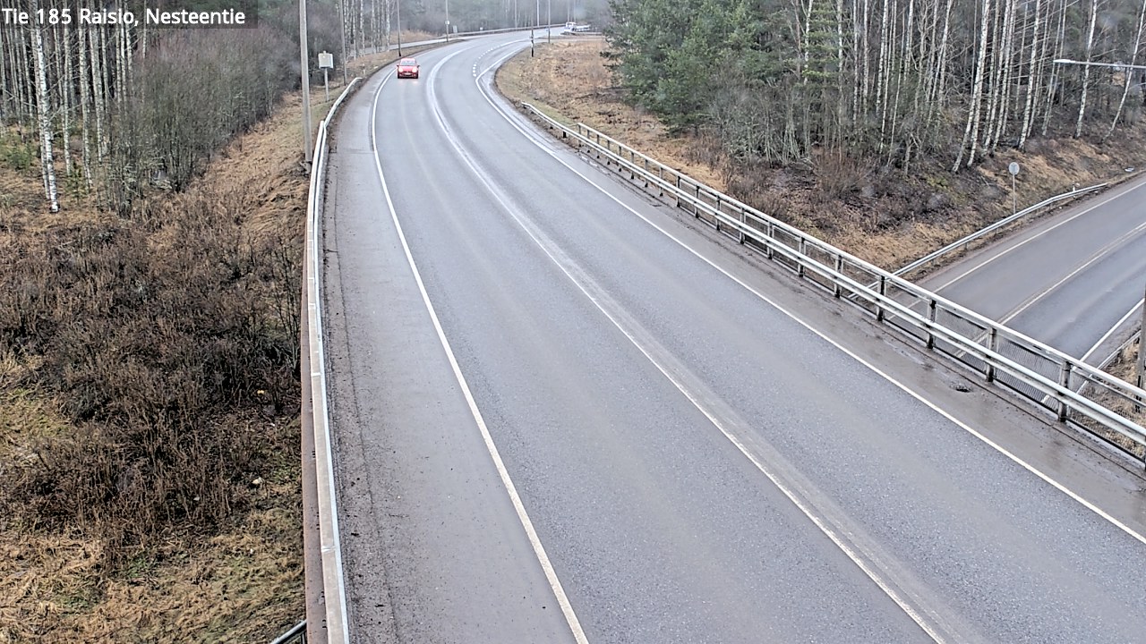 Weather Camera Image Väg 185 Raisio, Nesteentie, Raisio, Varsinais-Suomi