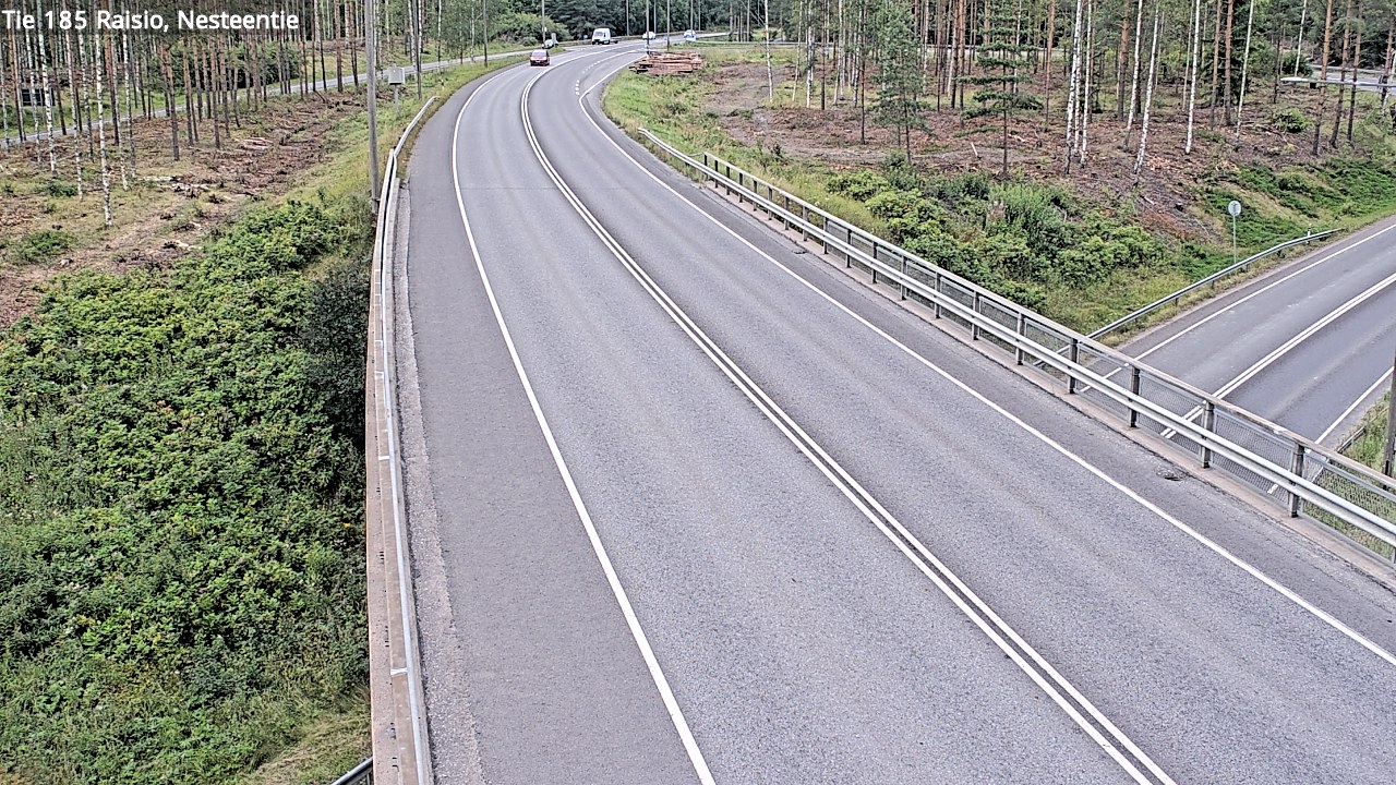 Weather Camera Image Road 185 Raisio, Nesteentie, Raisio, Varsinais-Suomi