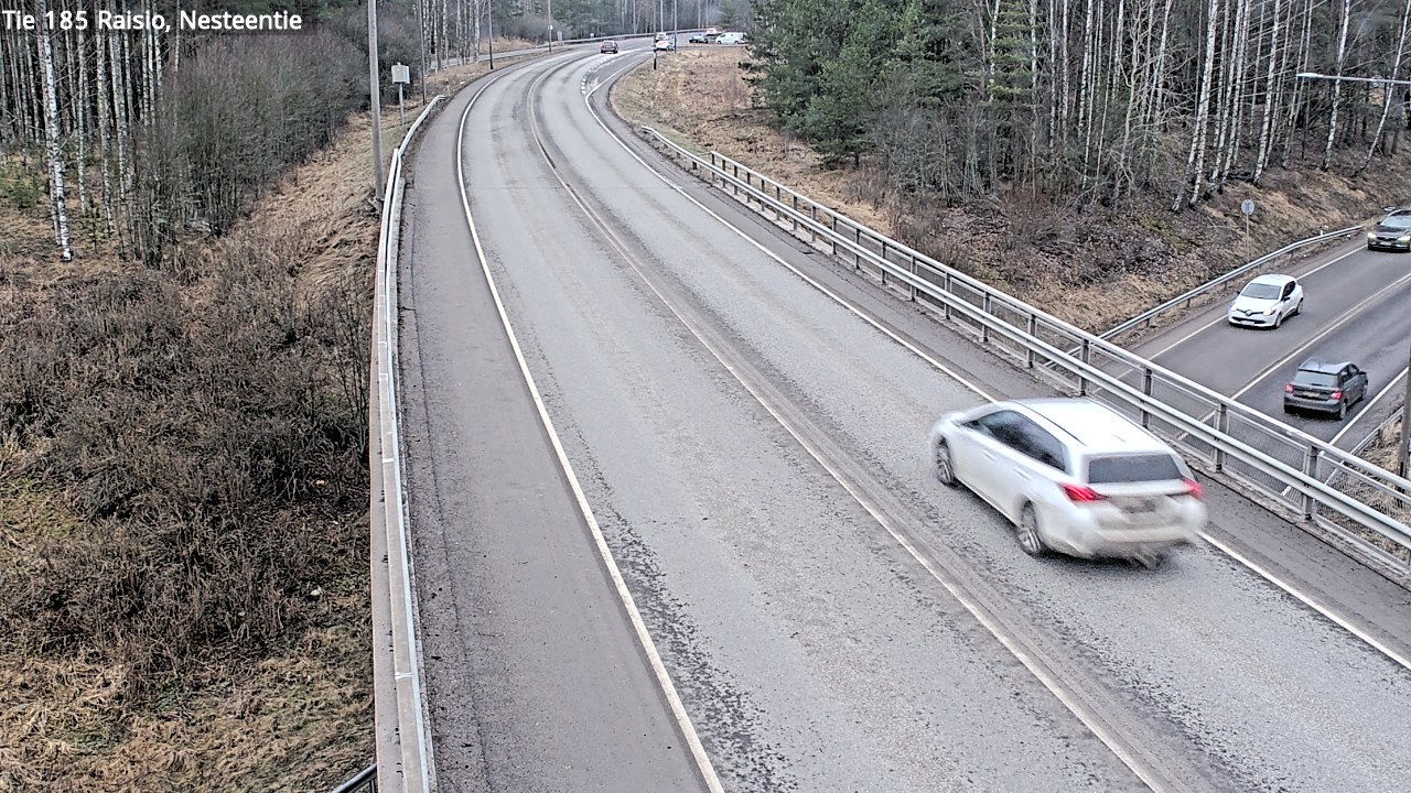 Weather Camera Image Road 185 Raisio, Nesteentie, Raisio, Varsinais-Suomi