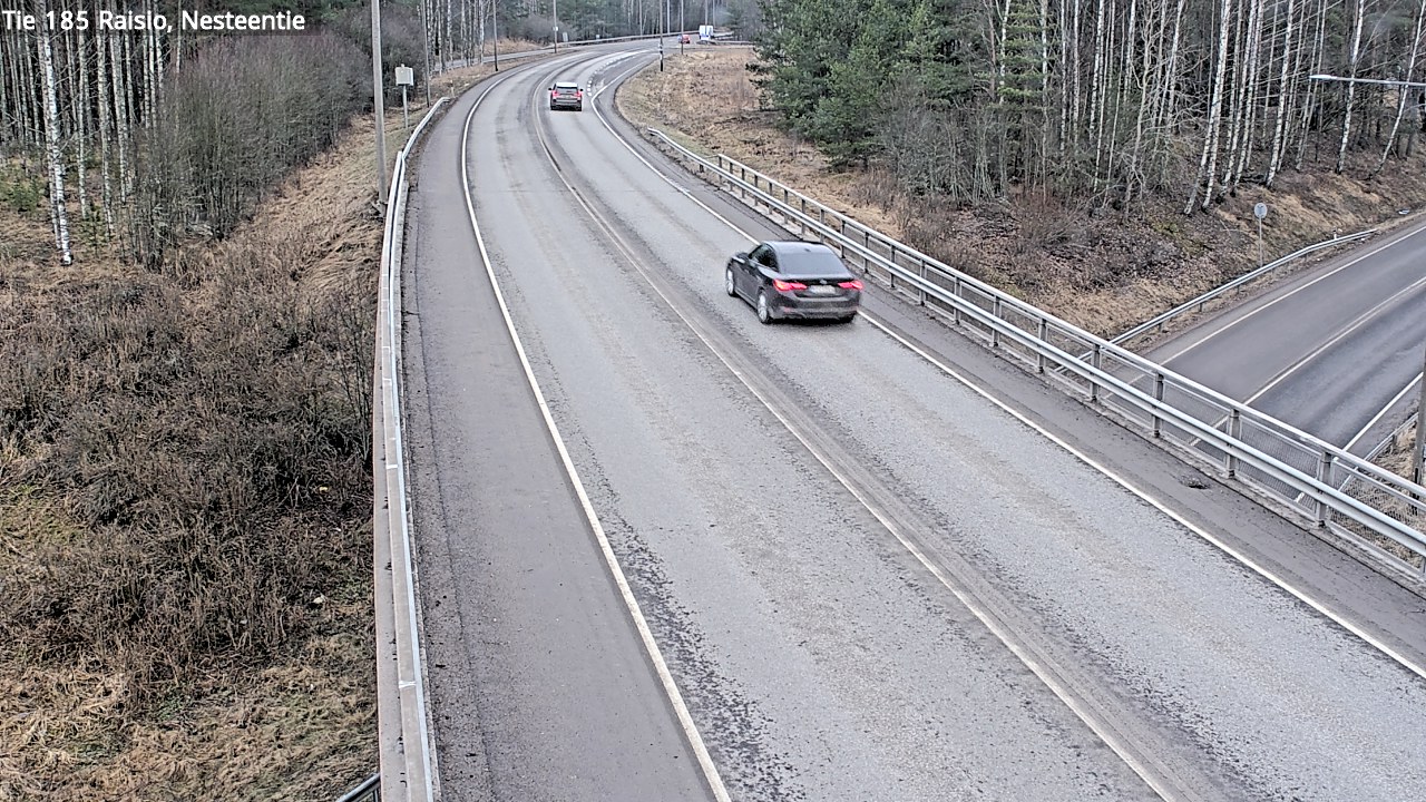 Weather Camera Image Road 185 Raisio, Nesteentie, Raisio, Varsinais-Suomi