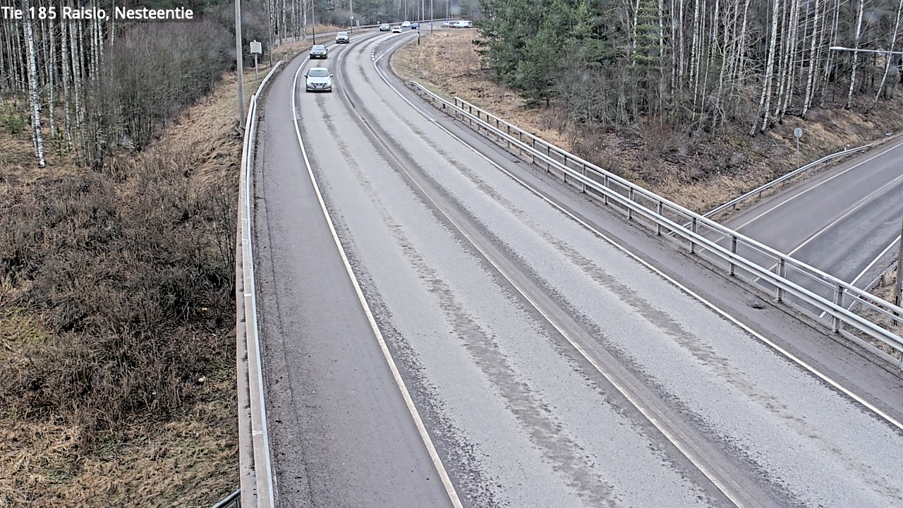 Weather Camera Image Väg 185 Raisio, Nesteentie, Raisio, Varsinais-Suomi