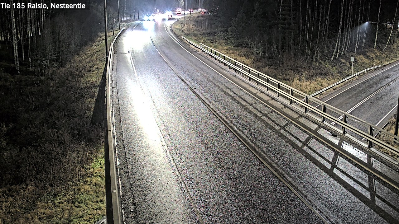 Weather Camera Image Väg 185 Raisio, Nesteentie, Raisio, Varsinais-Suomi