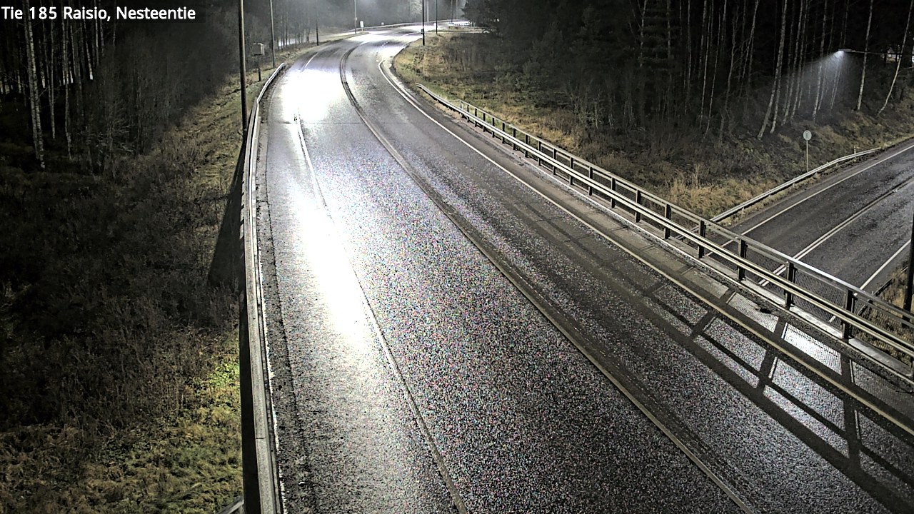 Weather Camera Image Väg 185 Raisio, Nesteentie, Raisio, Varsinais-Suomi