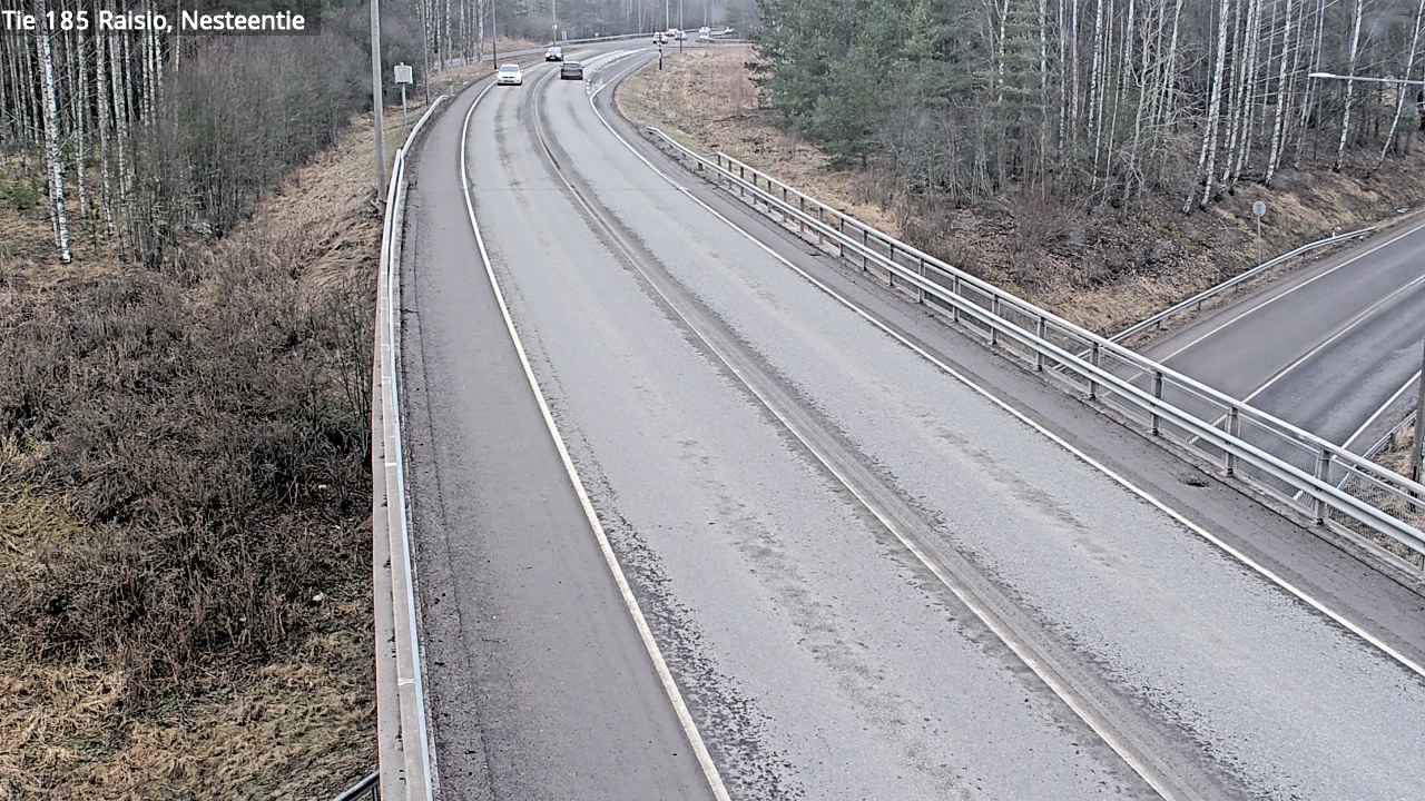 Weather Camera Image Väg 185 Raisio, Nesteentie, Raisio, Varsinais-Suomi