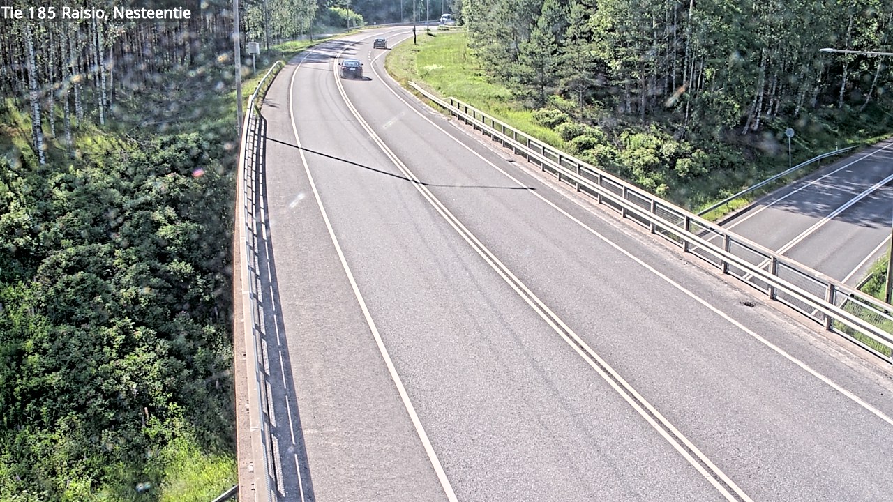 Weather Camera Image Road 185 Raisio, Nesteentie, Raisio, Varsinais-Suomi