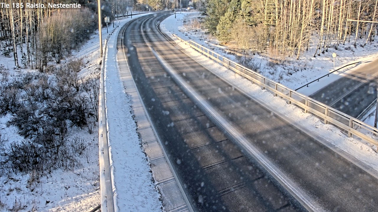 Weather Camera Image Väg 185 Raisio, Nesteentie, Raisio, Varsinais-Suomi