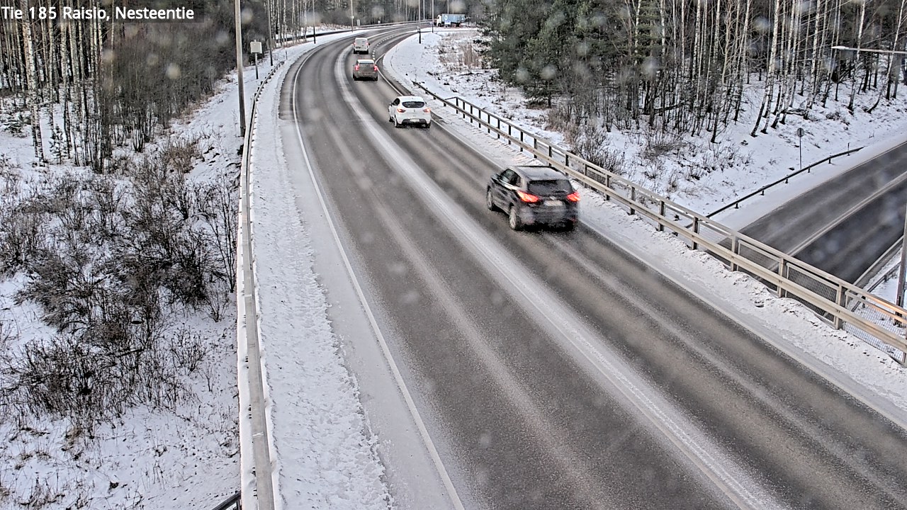 Weather Camera Image Road 185 Raisio, Nesteentie, Raisio, Varsinais-Suomi