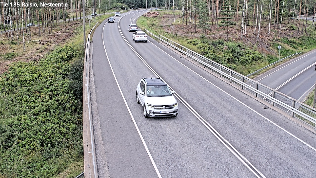 Weather Camera Image Väg 185 Raisio, Nesteentie, Raisio, Varsinais-Suomi