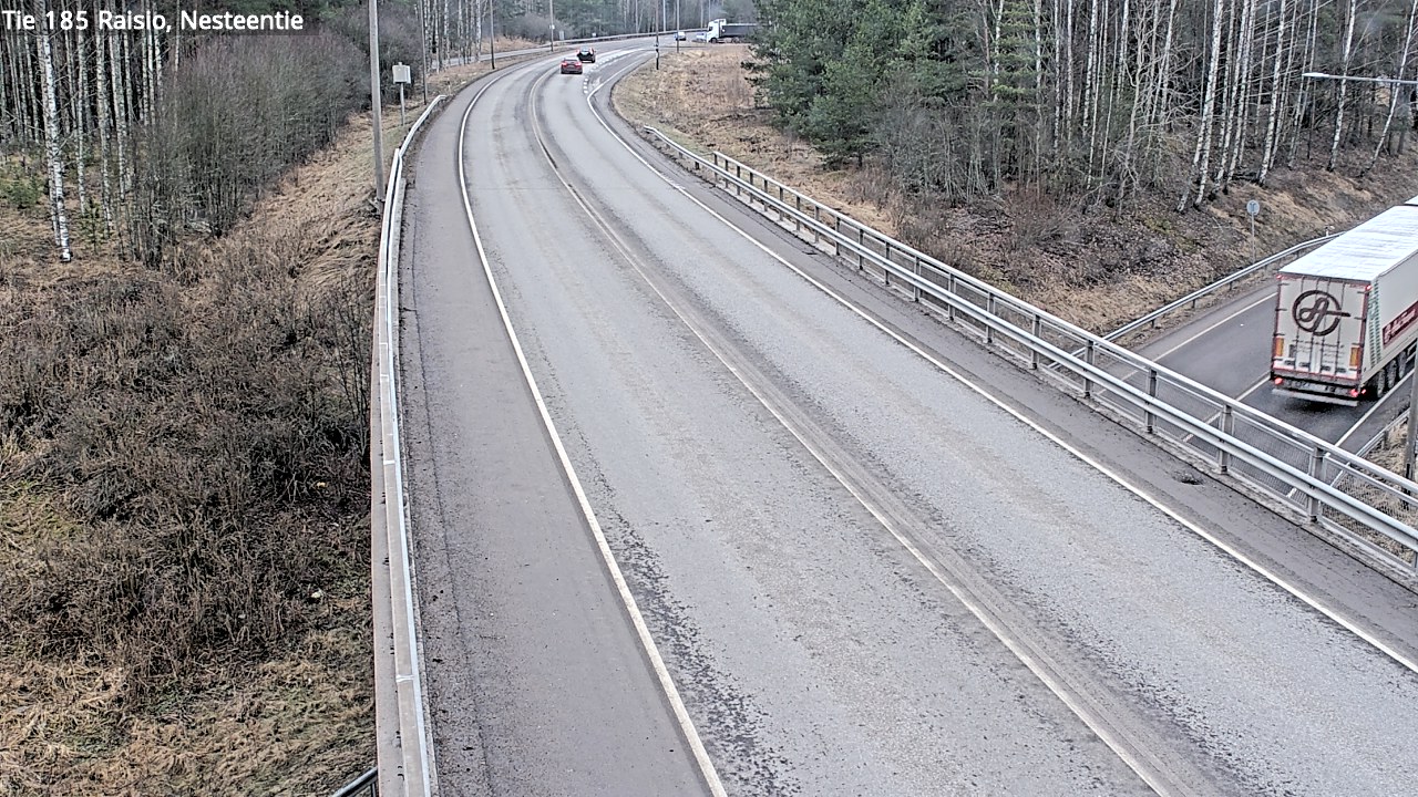 Weather Camera Image Road 185 Raisio, Nesteentie, Raisio, Varsinais-Suomi
