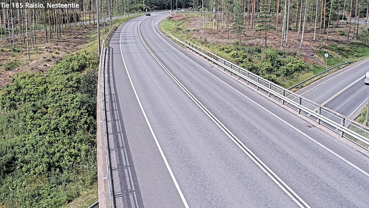 Weather Camera Image Väg 185 Raisio, Nesteentie, Raisio, Varsinais-Suomi