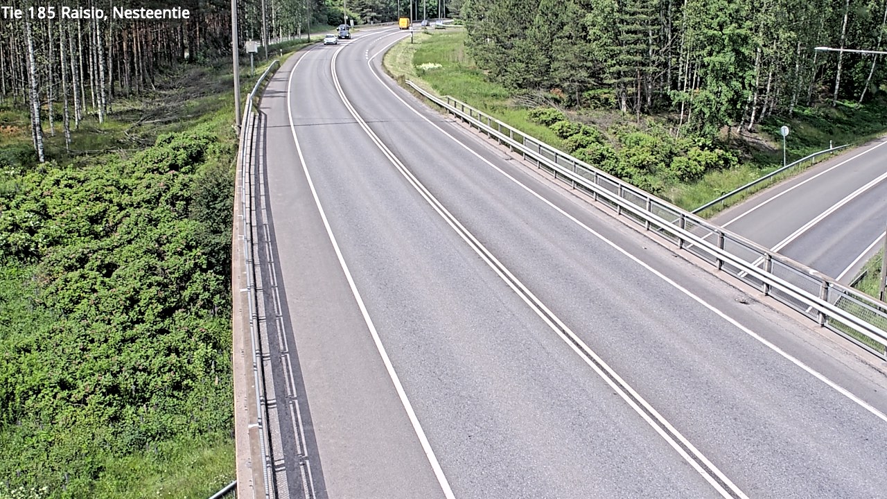 Weather Camera Image Road 185 Raisio, Nesteentie, Raisio, Varsinais-Suomi