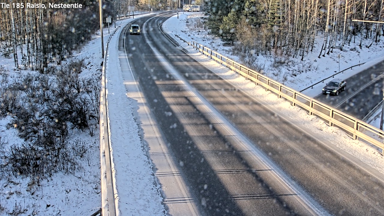 Weather Camera Image Väg 185 Raisio, Nesteentie, Raisio, Varsinais-Suomi