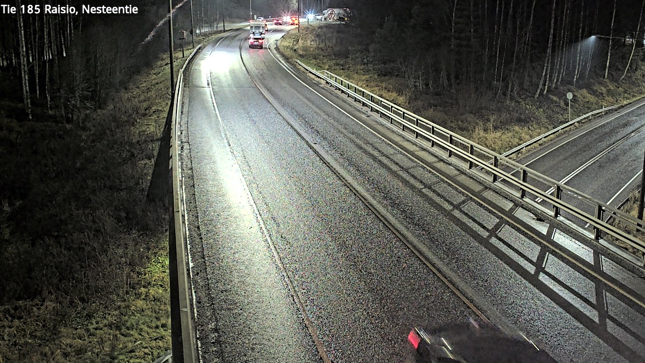 Weather Camera Image Väg 185 Raisio, Nesteentie, Raisio, Varsinais-Suomi