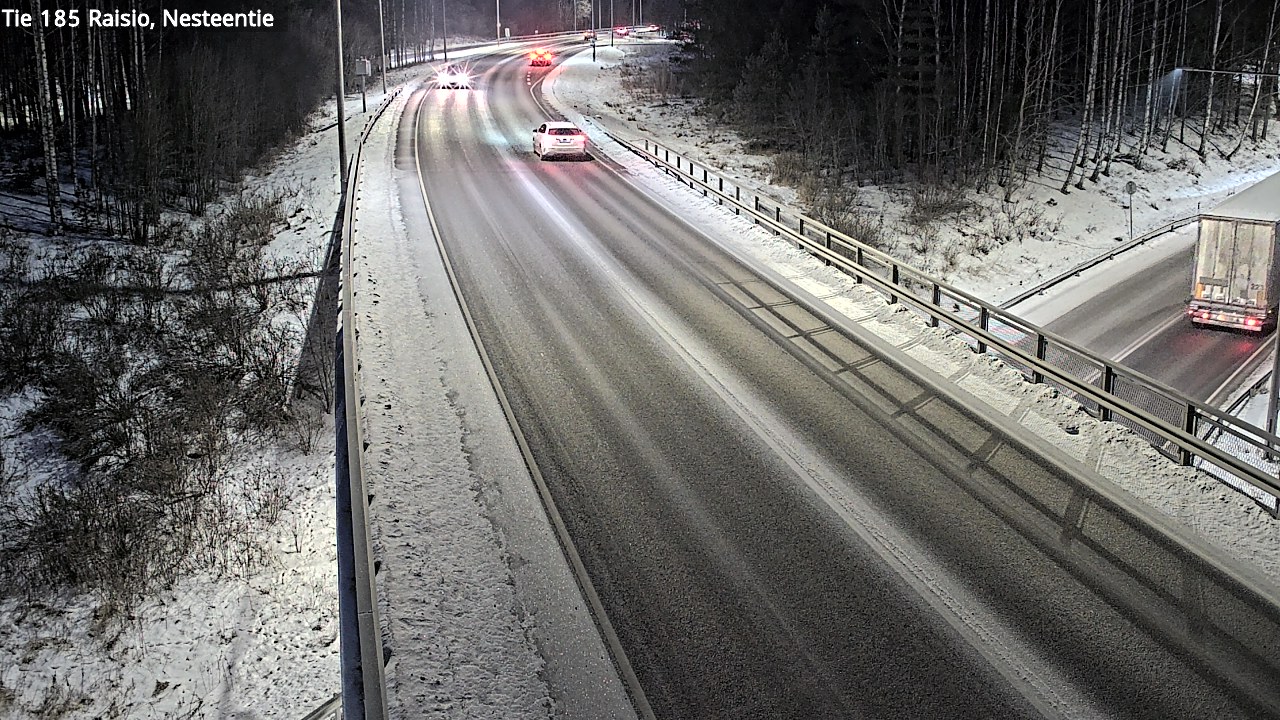 Weather Camera Image Road 185 Raisio, Nesteentie, Raisio, Varsinais-Suomi
