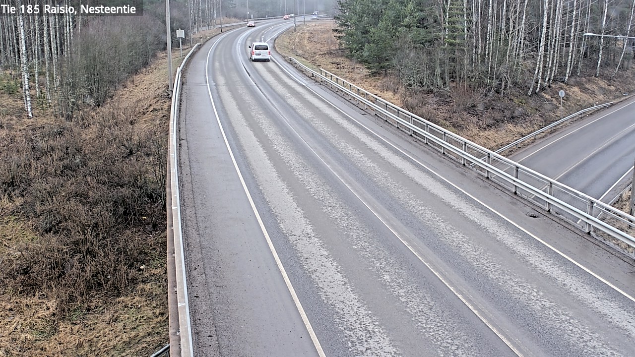 Weather Camera Image Väg 185 Raisio, Nesteentie, Raisio, Varsinais-Suomi