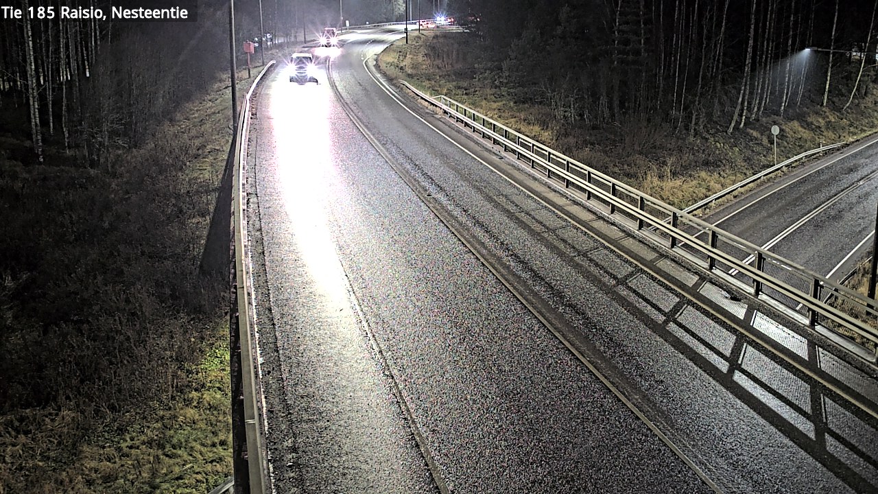 Weather Camera Image Väg 185 Raisio, Nesteentie, Raisio, Varsinais-Suomi
