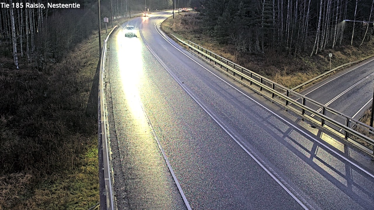 Weather Camera Image Väg 185 Raisio, Nesteentie, Raisio, Varsinais-Suomi