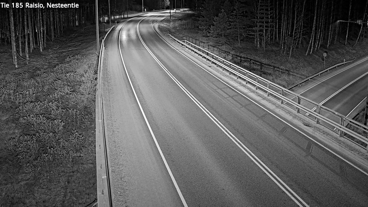 Weather Camera Image Väg 185 Raisio, Nesteentie, Raisio, Varsinais-Suomi