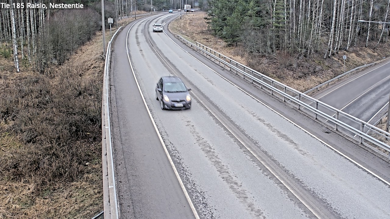 Weather Camera Image Väg 185 Raisio, Nesteentie, Raisio, Varsinais-Suomi