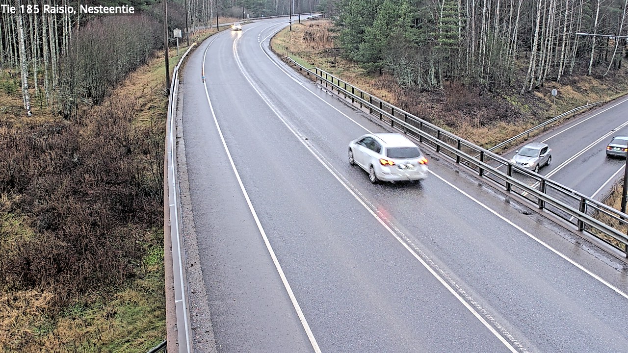 Weather Camera Image Väg 185 Raisio, Nesteentie, Raisio, Varsinais-Suomi
