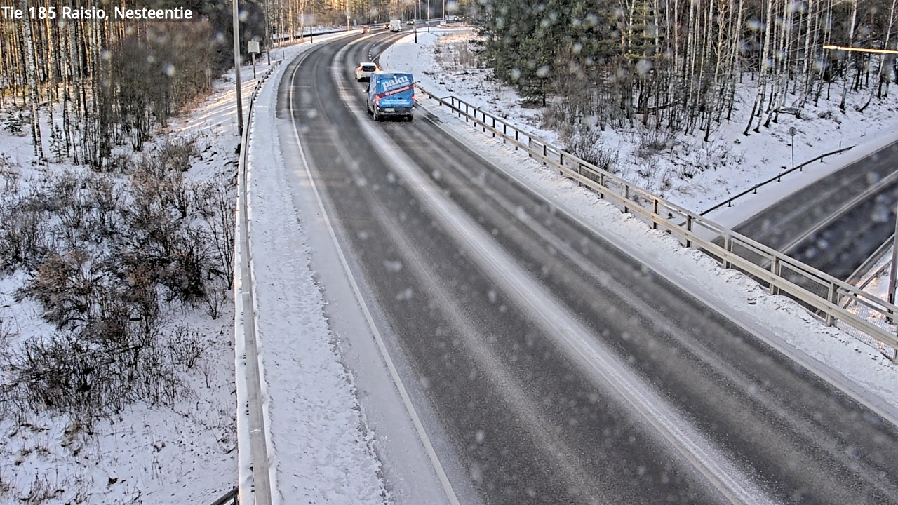 Weather Camera Image Road 185 Raisio, Nesteentie, Raisio, Varsinais-Suomi