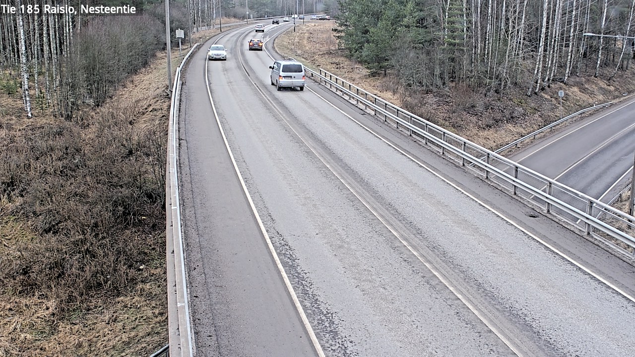 Weather Camera Image Road 185 Raisio, Nesteentie, Raisio, Varsinais-Suomi