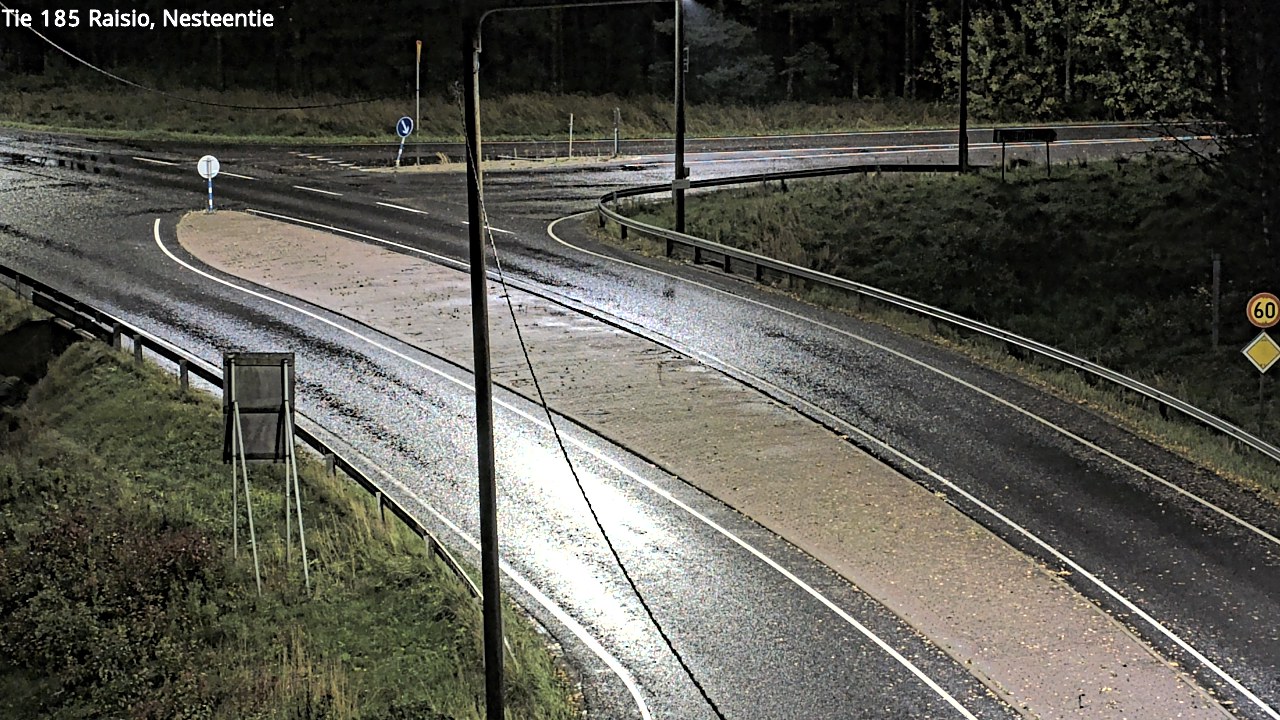Weather Camera Image Väg 185 Raisio, Nesteentie, Raisio, Varsinais-Suomi