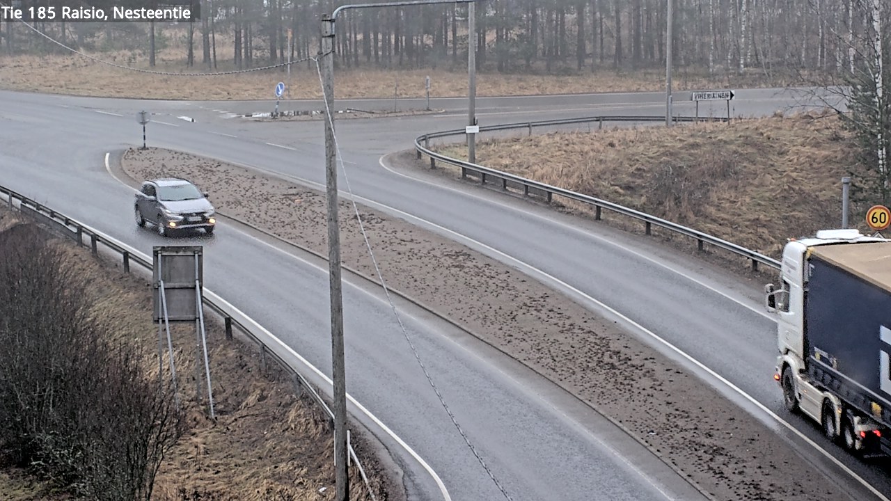 Kelikamerat Kuva Tie 185 Raisio, Nesteentie, Raisio, Varsinais-Suomi