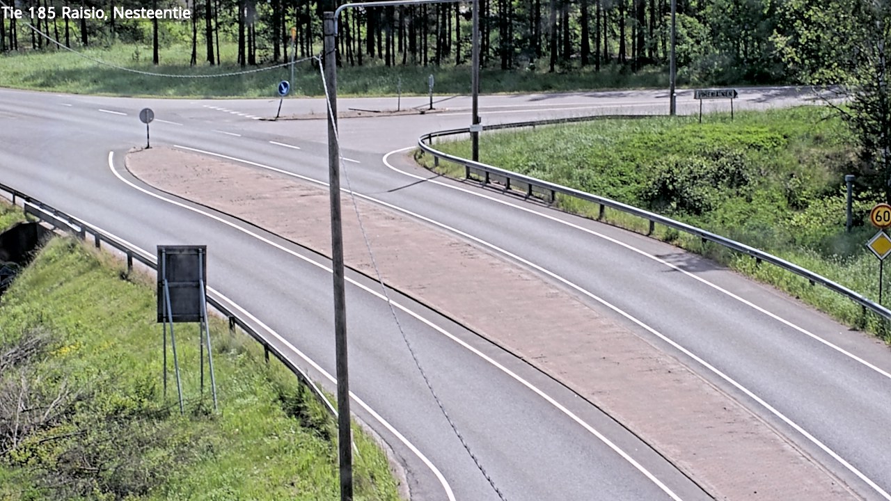 Weather Camera Image Väg 185 Raisio, Nesteentie, Raisio, Varsinais-Suomi