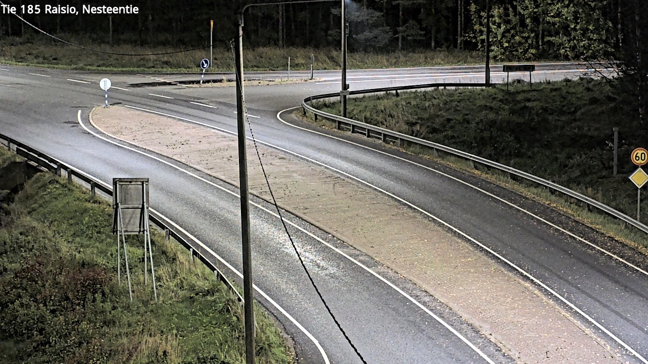 Weather Camera Image Väg 185 Raisio, Nesteentie, Raisio, Varsinais-Suomi