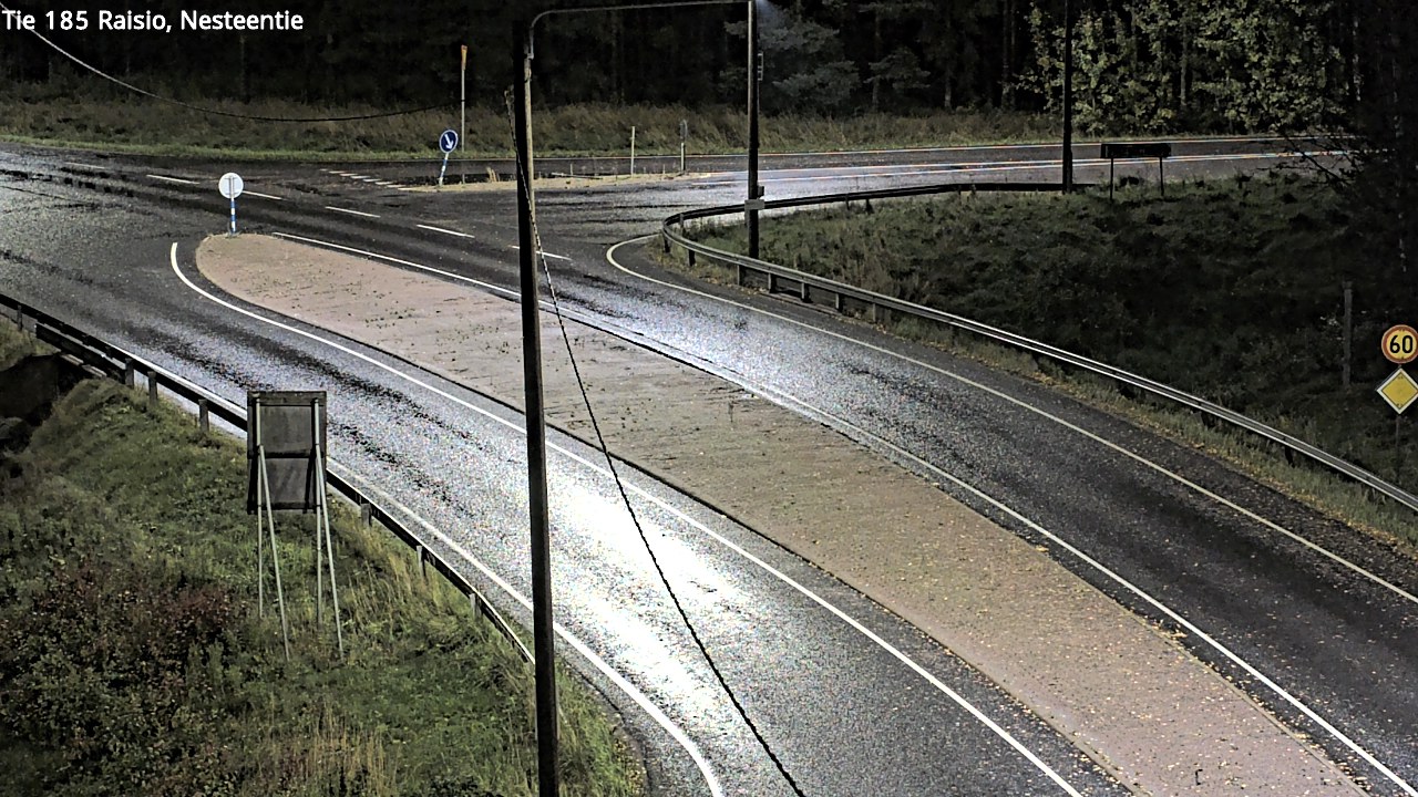 Weather Camera Image Väg 185 Raisio, Nesteentie, Raisio, Varsinais-Suomi