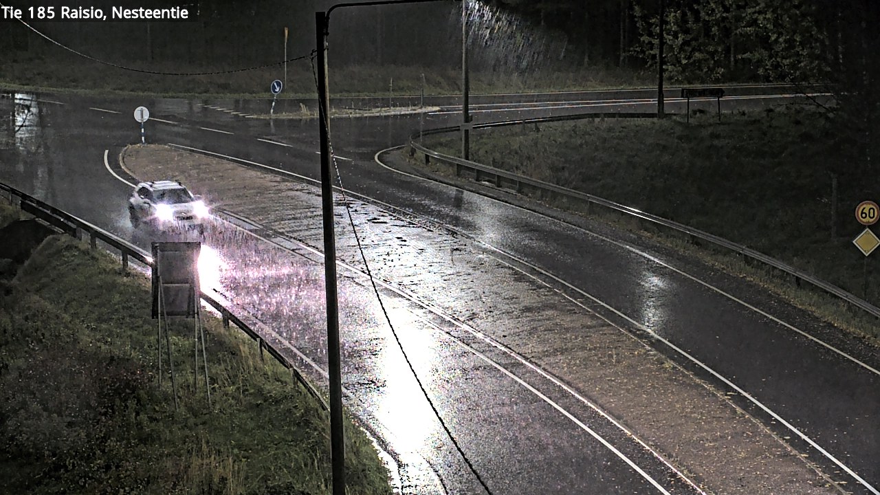 Weather Camera Image Väg 185 Raisio, Nesteentie, Raisio, Varsinais-Suomi