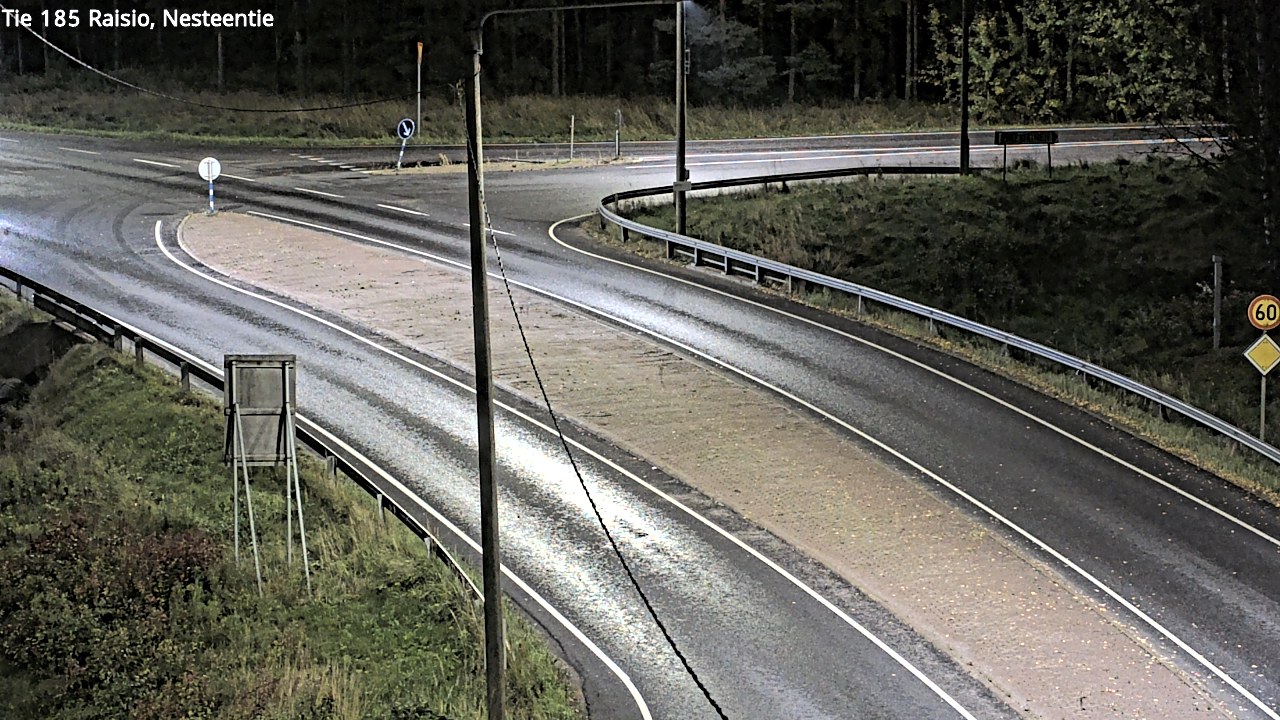 Weather Camera Image Väg 185 Raisio, Nesteentie, Raisio, Varsinais-Suomi