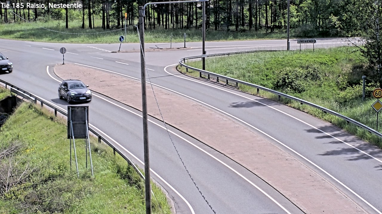 Weather Camera Image Väg 185 Raisio, Nesteentie, Raisio, Varsinais-Suomi