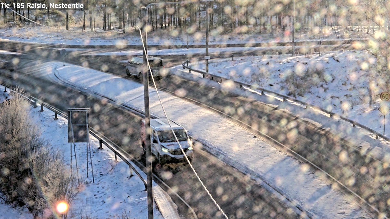 Weather Camera Image Road 185 Raisio, Nesteentie, Raisio, Varsinais-Suomi