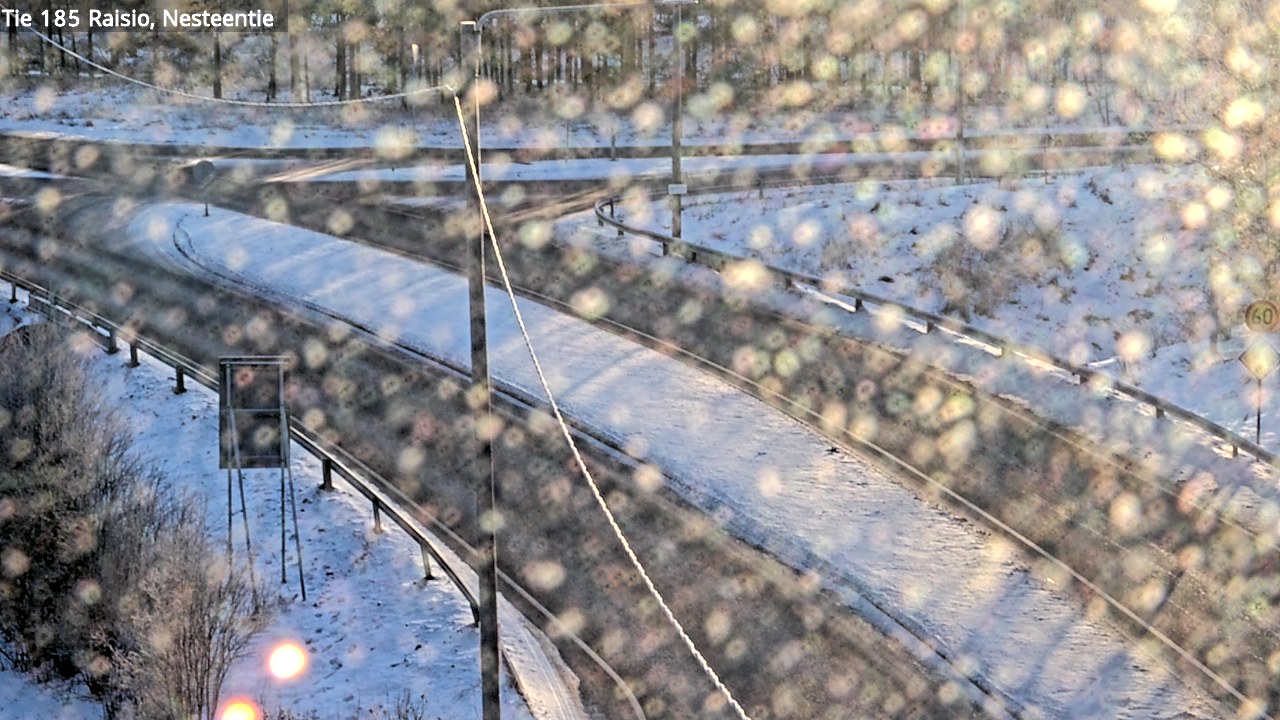 Weather Camera Image Road 185 Raisio, Nesteentie, Raisio, Varsinais-Suomi