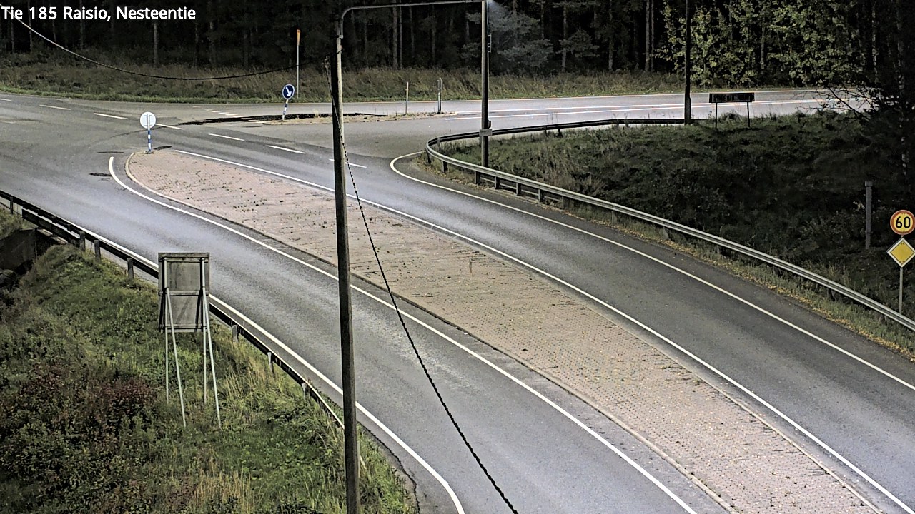 Weather Camera Image Väg 185 Raisio, Nesteentie, Raisio, Varsinais-Suomi