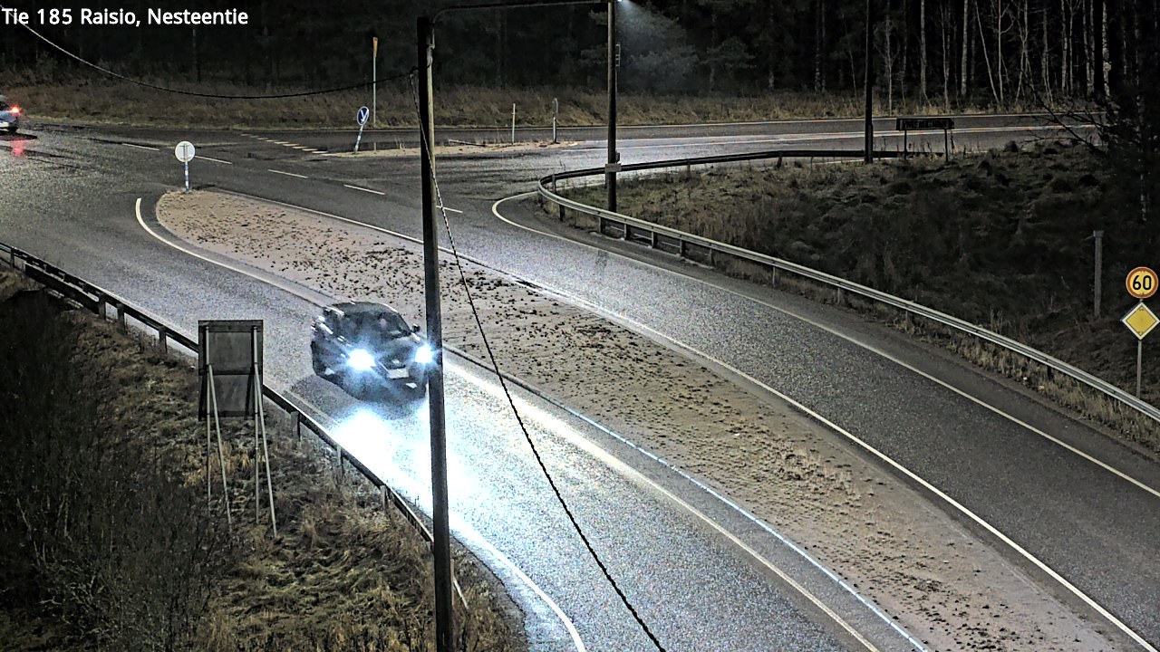 Weather Camera Image Väg 185 Raisio, Nesteentie, Raisio, Varsinais-Suomi