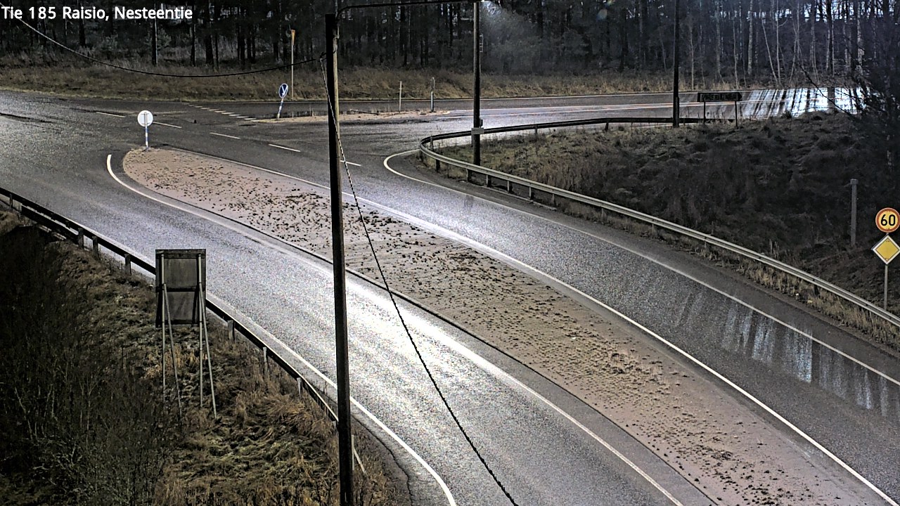 Weather Camera Image Väg 185 Raisio, Nesteentie, Raisio, Varsinais-Suomi