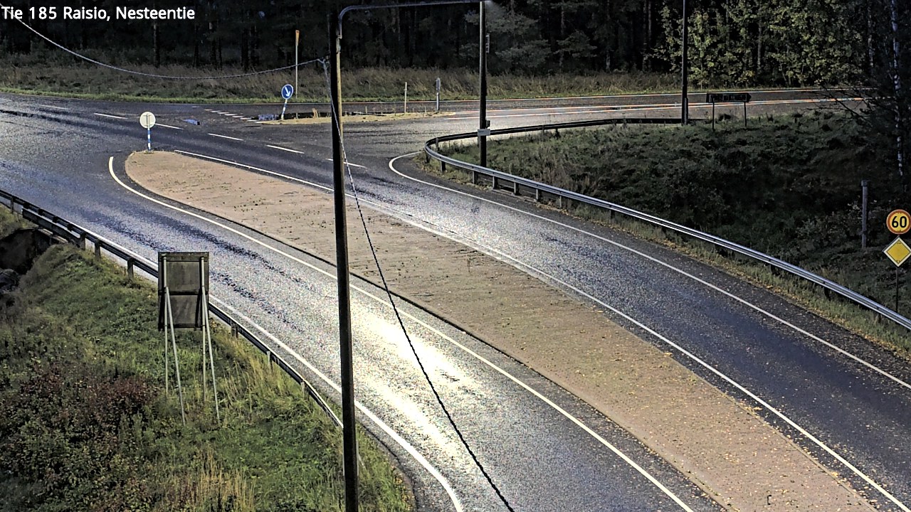 Weather Camera Image Väg 185 Raisio, Nesteentie, Raisio, Varsinais-Suomi