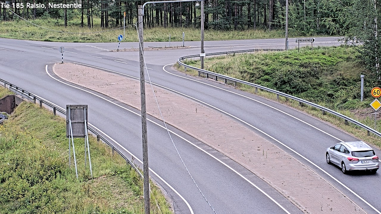 Weather Camera Image Väg 185 Raisio, Nesteentie, Raisio, Varsinais-Suomi