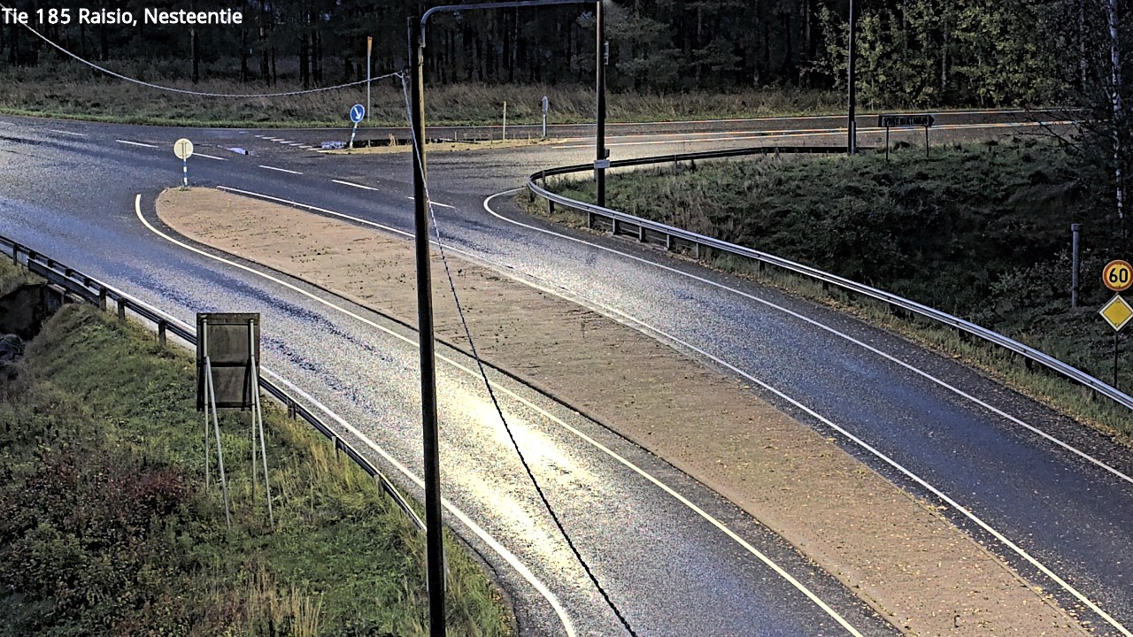 Weather Camera Image Väg 185 Raisio, Nesteentie, Raisio, Varsinais-Suomi
