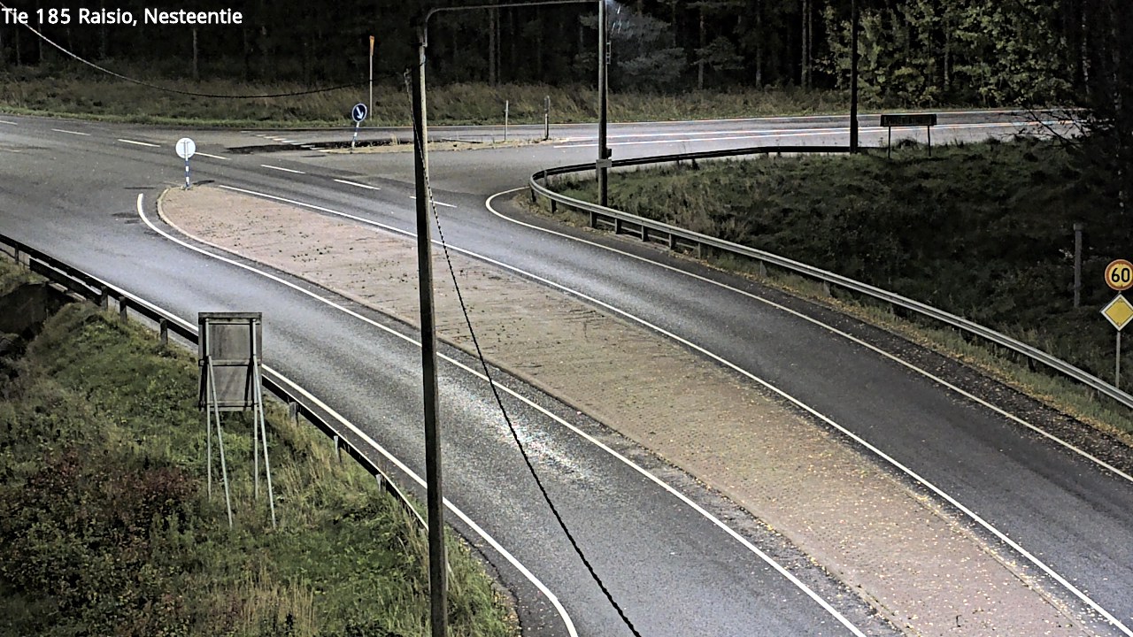 Weather Camera Image Väg 185 Raisio, Nesteentie, Raisio, Varsinais-Suomi