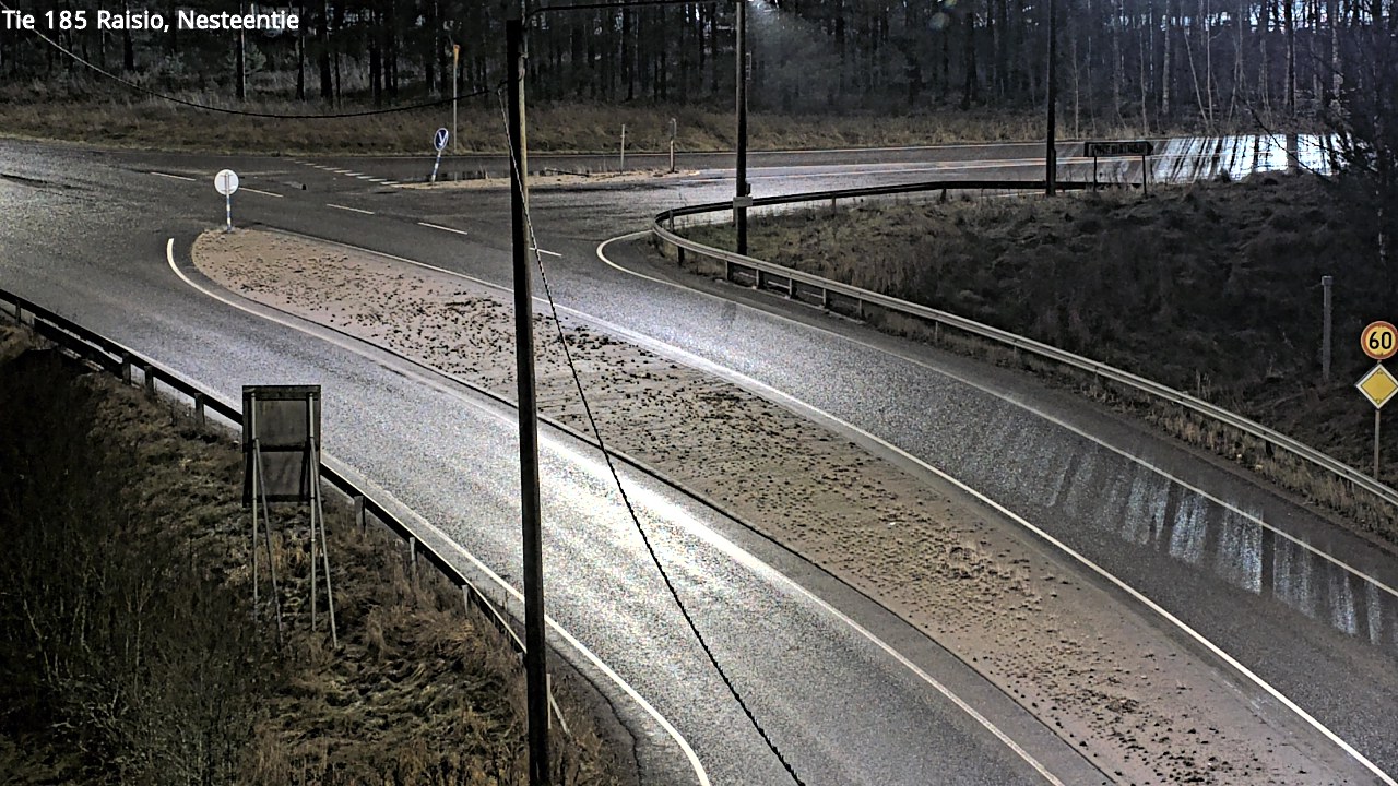 Weather Camera Image Väg 185 Raisio, Nesteentie, Raisio, Varsinais-Suomi